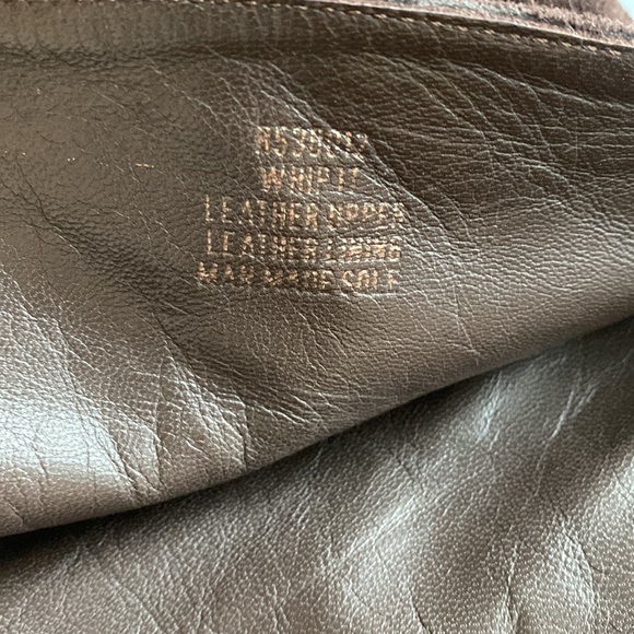 Made in Italy Kenneth Cole Brown Suede Boots trimmed in leather and tassels - Picture 16 of 17